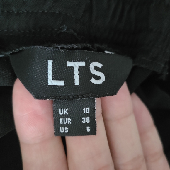 Long Tall Sally Black Lounge Pants - Picture 4 of 5